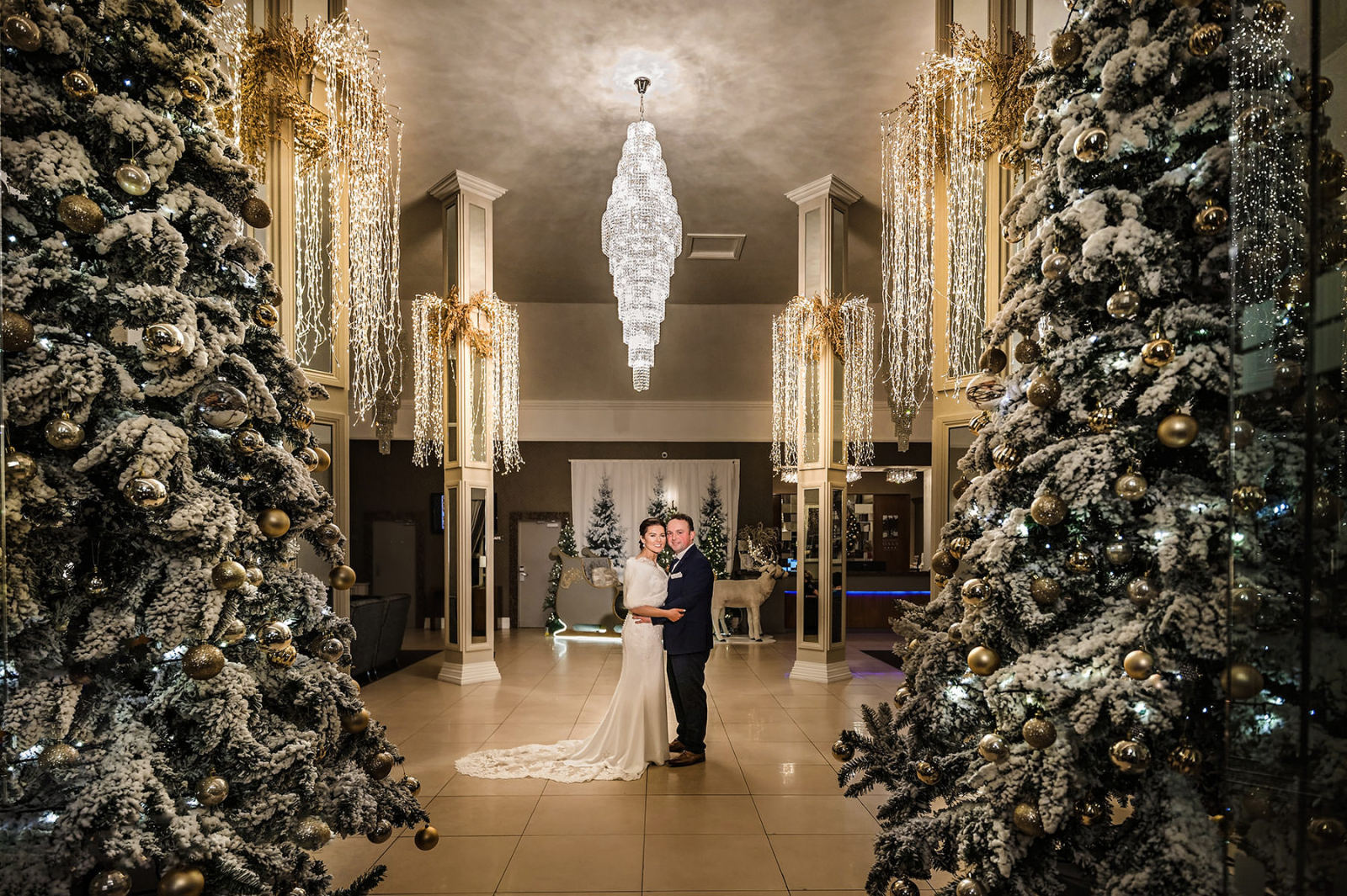 Killarney Oaks Christmas wedding